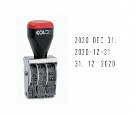 COLOP Hagyományos dátum 04000 bélyegző 4mm-es dátummagassággal