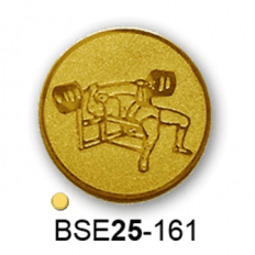 Érembetét fekvenyomás súly BSE25-161 25mm arany