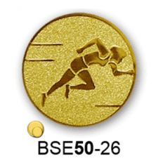 Érembetét futás atlétika BSE50-26 50mm arany