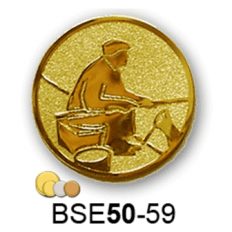 Érembetét horgászat BSE50-59 50mm arany