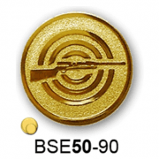 Érembetét lövészet céllövészet BSE50-90 50mm arany