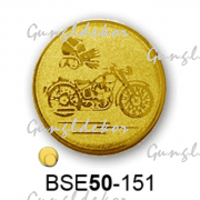 Érembetét motorkerékpár BSE50-151 50mm arany