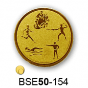Érembetét öttusa BSE50-154 50mm arany