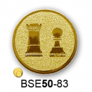 Érembetét sakk BSE50-83 50mm arany