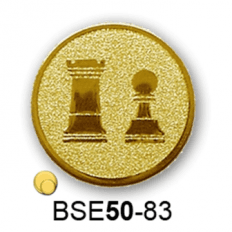 Érembetét sakk BSE50-83 50mm arany