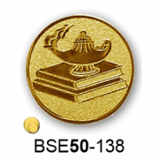Érembetét tudás tudomány könyv BSE50-138 50mm arany