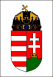Magyar címer tábla matrica