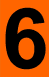 ADR narancssárga tábla 6-os szám