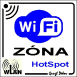 WiFi Zóna WLAN HotSpot kis matrica