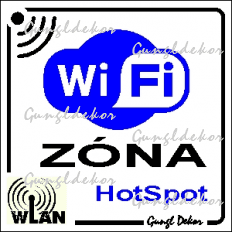 WiFi Zóna WLAN HotSpot kis matrica