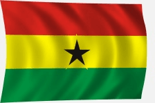 Ghána zászló