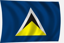 Saint Lucia zászló