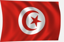 Tunézia zászló