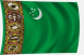 Türkmenisztán zászló