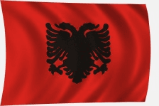 Albán zászló