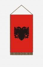 Albán asztali zászló