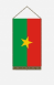 Burkina Faso asztali zászló
