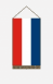 Holland asztali zászló