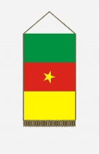 Kamerun asztali zászló