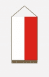 Lengyel asztali zászló