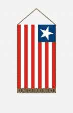 Libéria asztali zászló