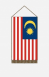 Malajzia asztali zászló
