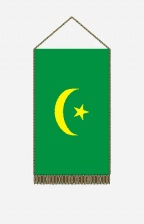 Mauritánia asztali zászló