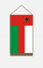 Omán asztali zászló