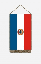 Paraguay asztali zászló