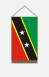 Saint Kitts és Navis asztali zászló