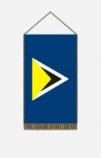 Saint Lucia asztali zászló