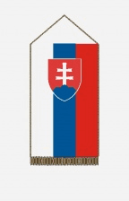 Szlovák asztali zászló