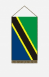 Tanzánia asztali zászló
