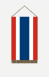 Thaiföld asztali zászló