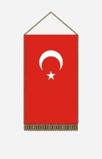 Török asztali zászló