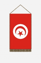 Tunézia asztali zászló