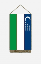 Üzbegisztán asztali zászló