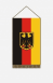 Német címeres asztali zászló