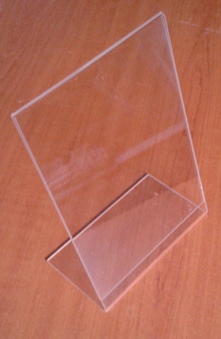 Plexi döntött asztali laptartó laptok A/5