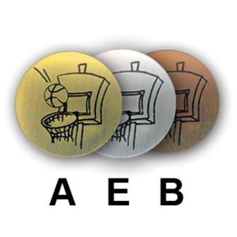 Egyedi érembetét tetszőleges grafikával EB25 25mm-es arany, ezüst, bronz