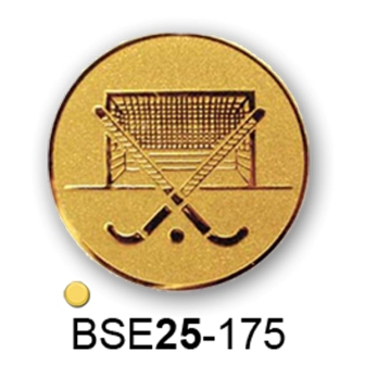 Érembetét floorball BSE25-175 25mm arany