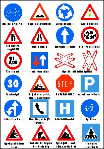 Kresztáblás humor humoros vicces tábla matrica