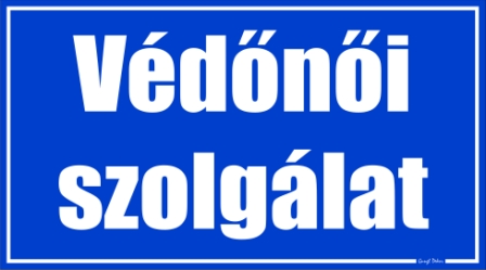 Védőnői szolgálat helyiségtábla matrica