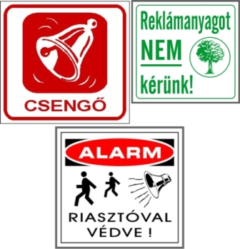 Biztonsági csomag 1 tábla szett (több színben)