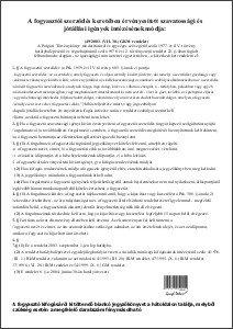 Szavatossági és jótállási igények intézésének módja, A4 es méretű, fehér lapon feketével nyomtatva, laminált kivitelű