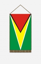 Guyana asztali zászló