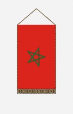 Marokkó asztali zászló