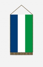 Sierra-Leone asztali zászló