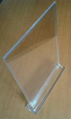 Plexi álló laptartó A/4 asztali