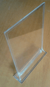 Plexi álló laptartó laptok A/5 asztali